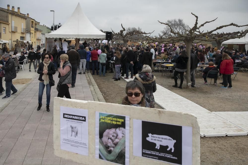 Fira del porc a Riudellots.