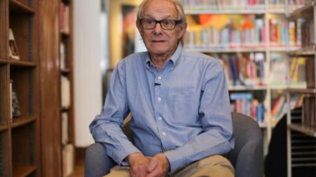 El director británico Ken Loach, en Londres, hace unos meses.