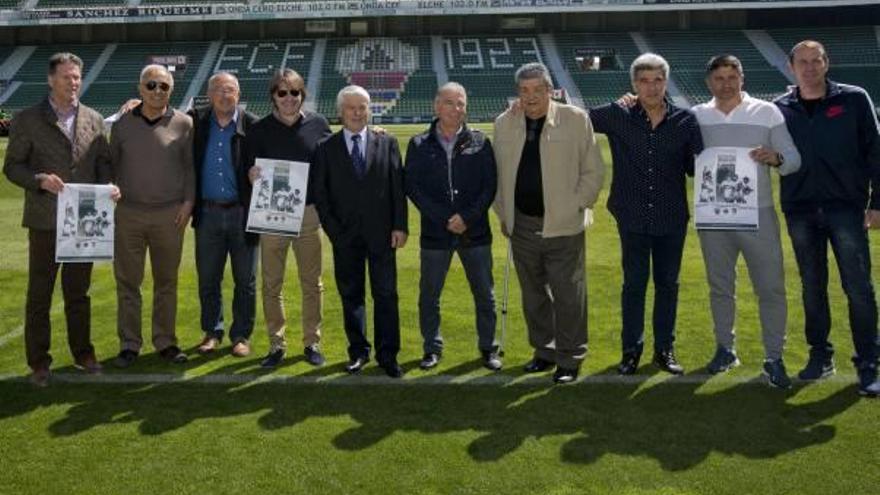 Los veteranos rememorarán el  4 de junio el Elche-Cádiz de 1981