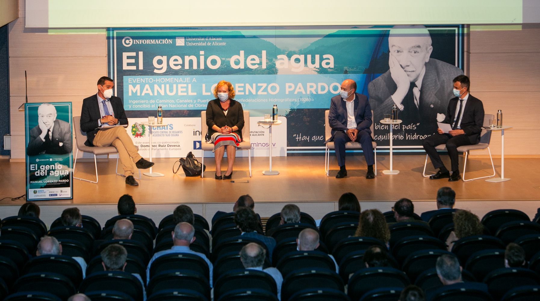 Homenaje a Manuel Lorenzo Pardo en el Club INFORMACIÓN