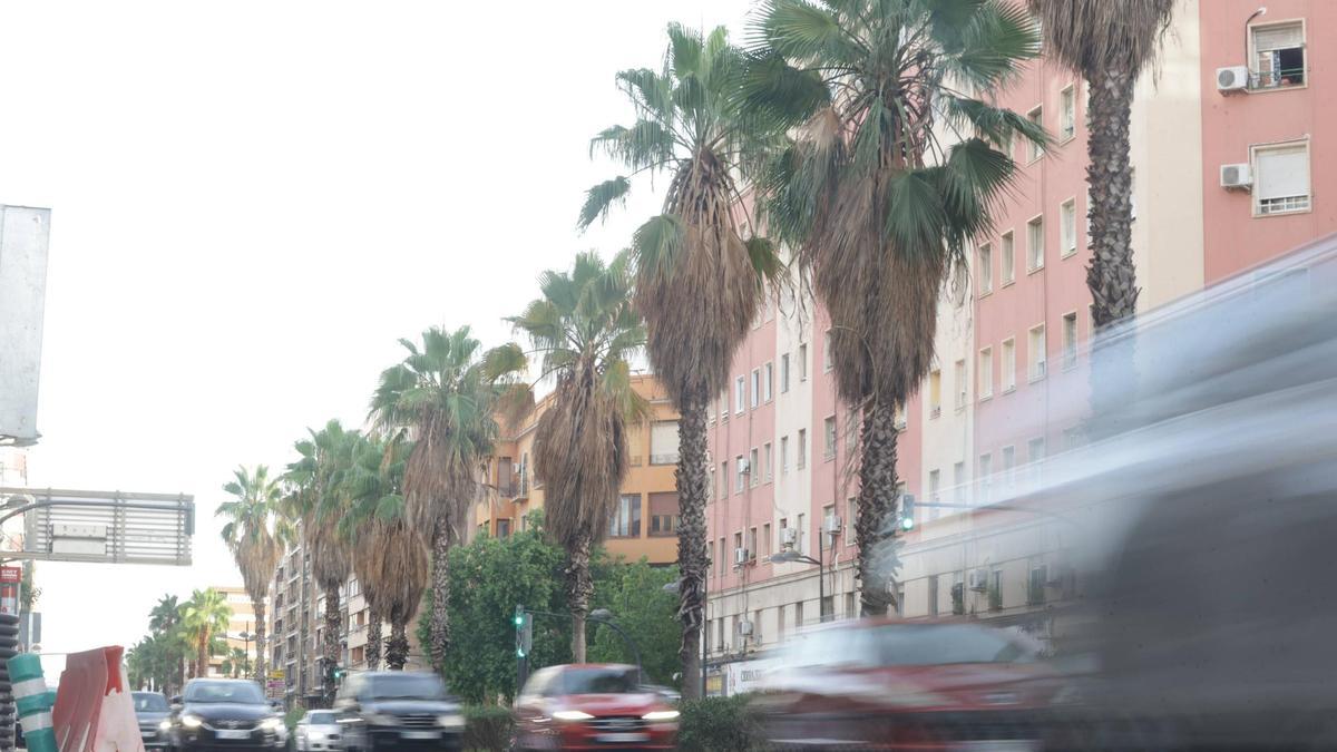 La avenida Pérez Galdós, pendiente de la remodelación integral