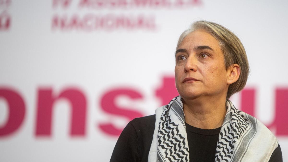 La exalcaldesa de Barcelona y excoordinadora de Catalunya en Comú, Ada Colau, en una imagen de archivo.