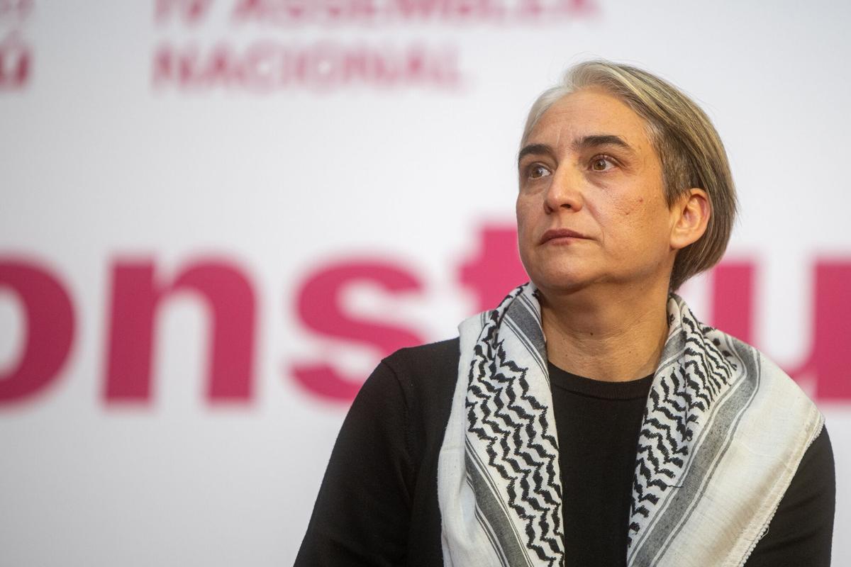 La exalcaldesa de Barcelona y excoordinadora de Catalunya en Comú, Ada Colau, en una imagen de archivo.