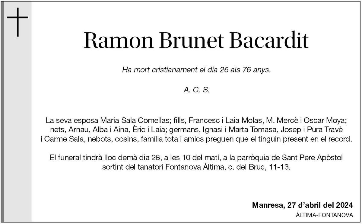 Ramon Brunet Bacardit