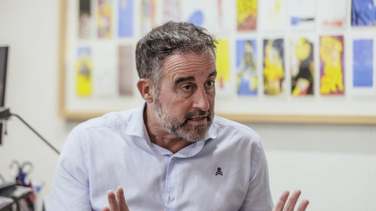 El conseller de Vivienda, Terrritorio y Movilidad, José Luis Mateo, en una imagen de archivo.