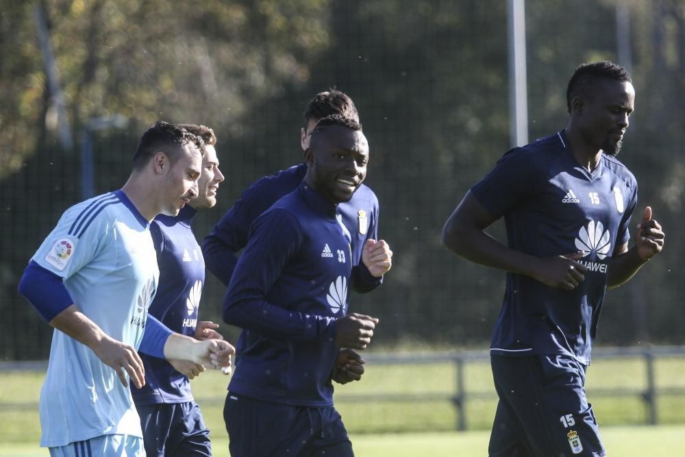 Entrenamiento del Real Oviedo