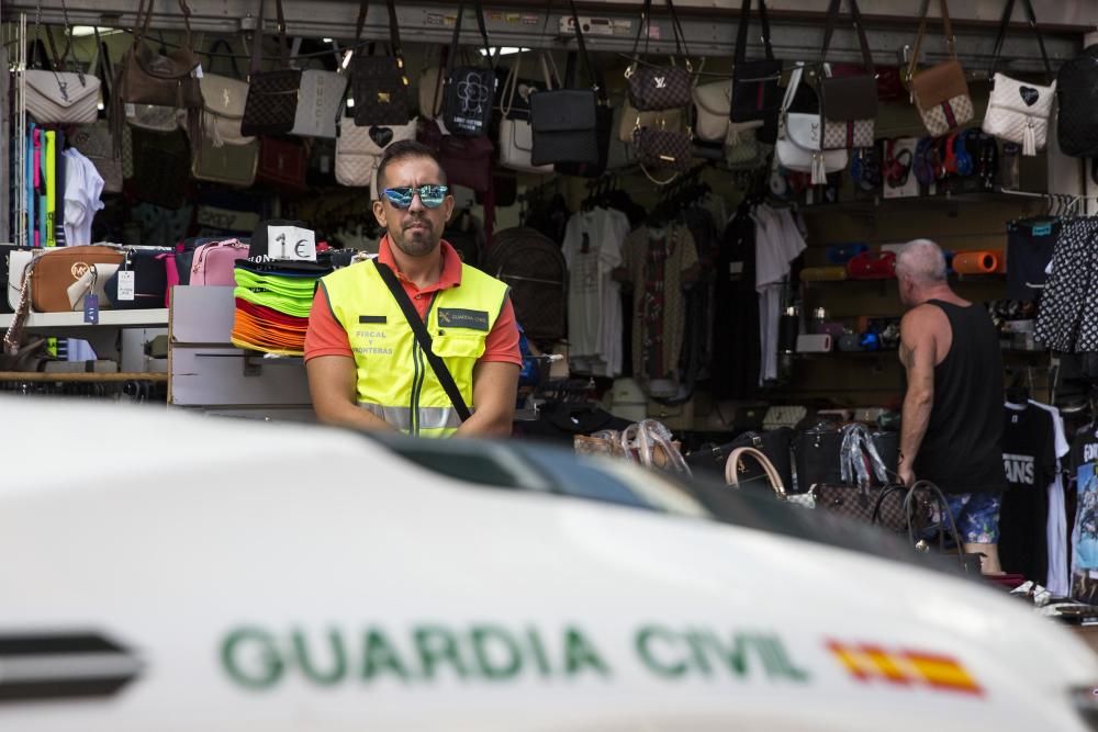 Operació de la Guàrdia Civil contra les falsificacions a Lloret de Mar