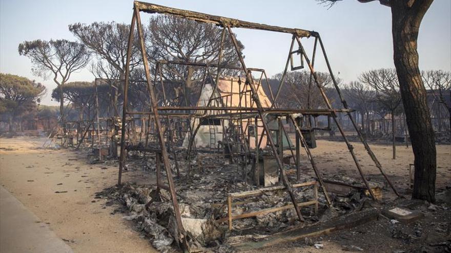 El origen del fuego en Doñana se centra en una negligencia en una carbonería