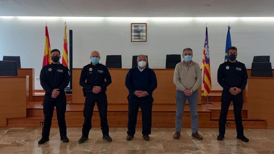 Dos nuevos policías locales en Sant Joan