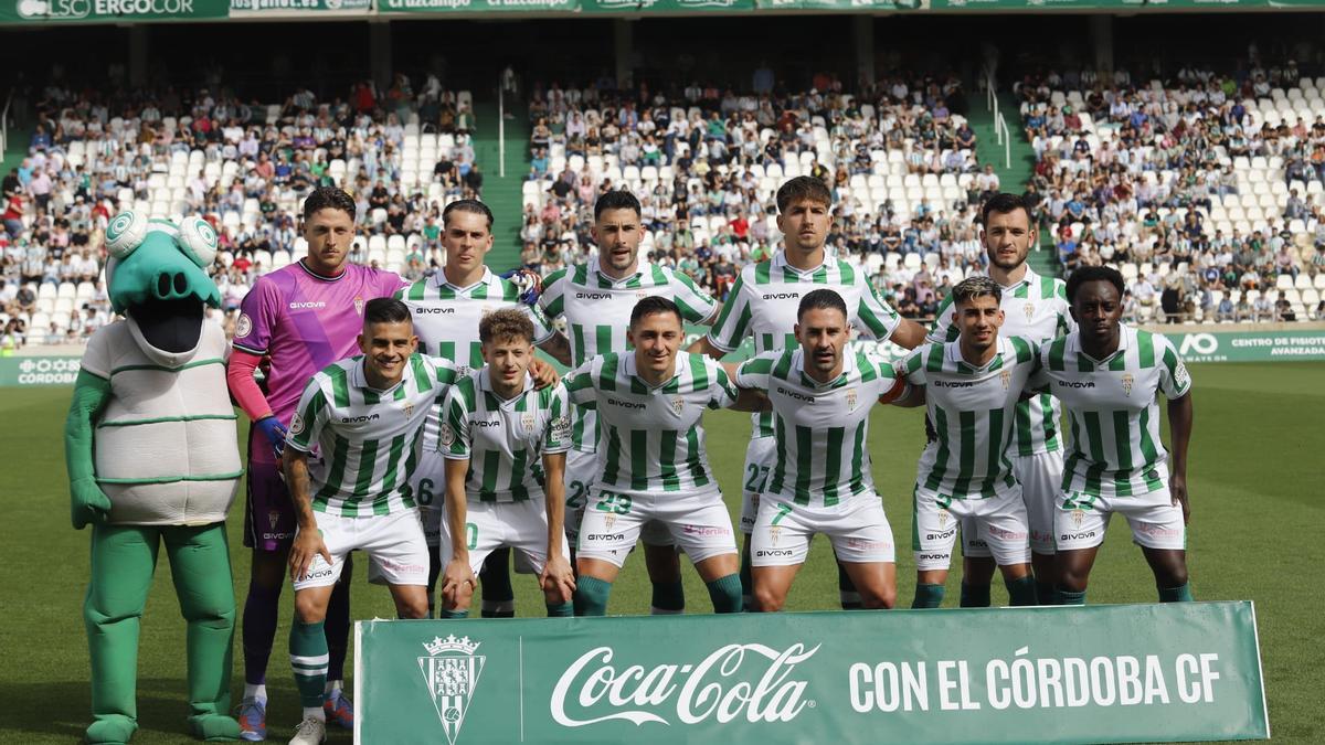 Equipo titular del Córdoba CF que se impuso este sábado en El Arcángel al San Fernando.