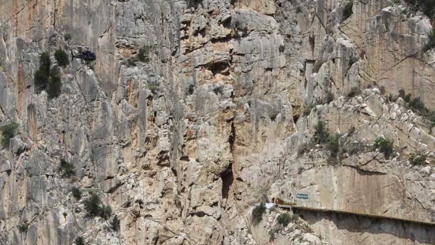 El Caminito del Rey volverá pronto a ser transitado por vecinos y turistas.