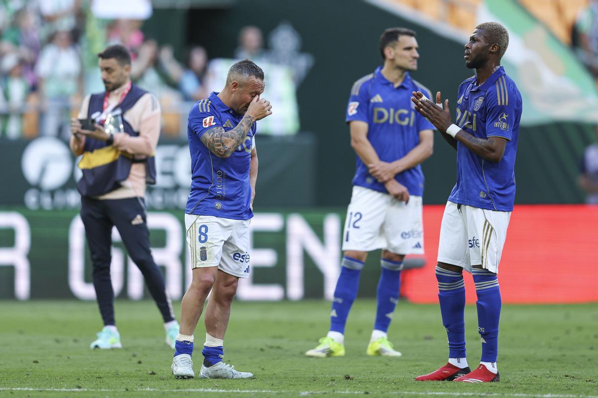 Así fue el partido entre el Real Oviedo y el Betis