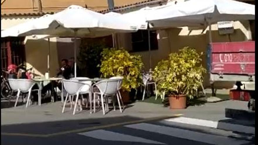 La cantina de Mesalina, desde el exterior, en una imagen facilitada por Vox de su video