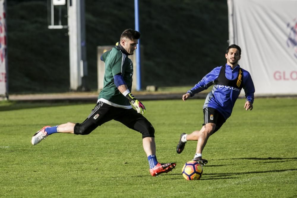 Entrenamiento del Real Oviedo