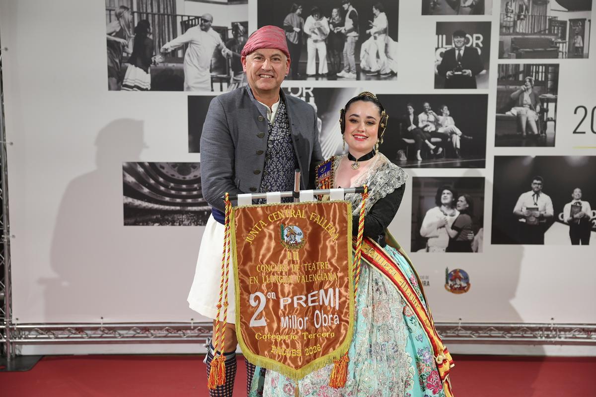 Los ganadores del Teatre Faller 2026 Los ganadores del Teatre Faller 2026