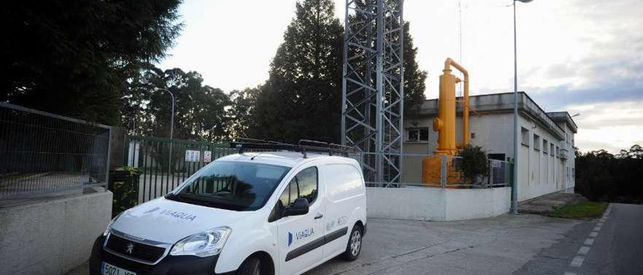 Estación de Tratamento de Auga Potable de Treviscoso, en Vilanova. // Iñaki Abella