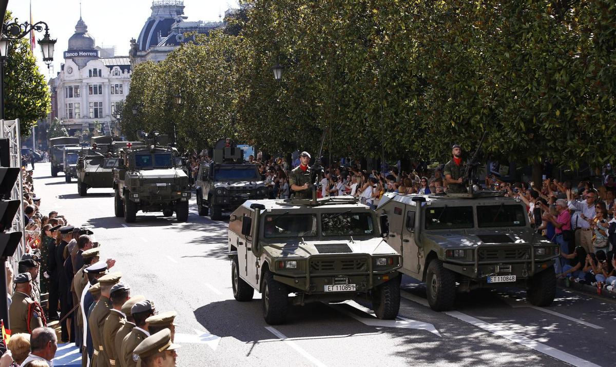 Estos son los militares y las unidades que desfilarán en Oviedo el Día