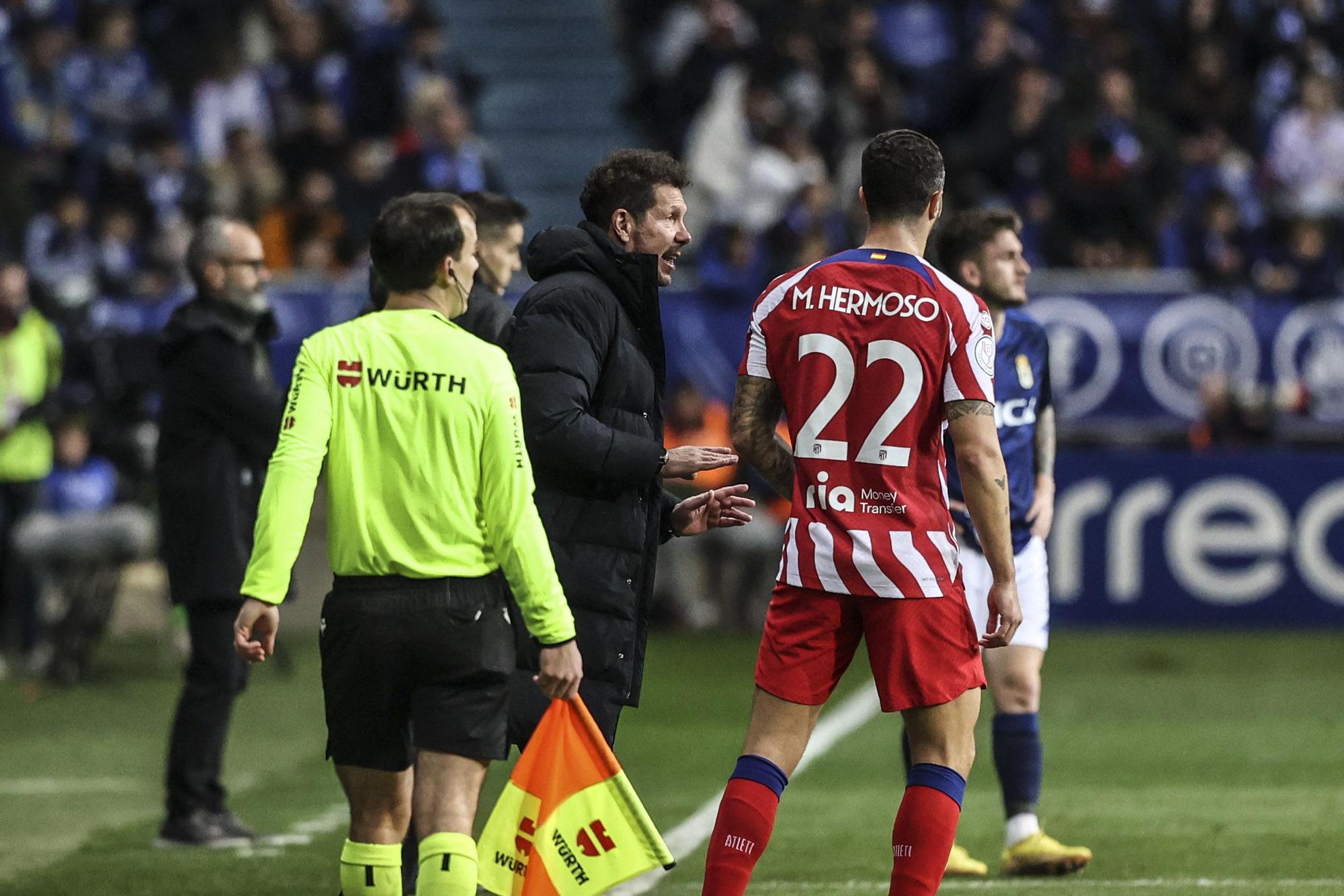 En imágenes: así fue el duelo copero entre el Real Oviedo y el Atlético de Madrid