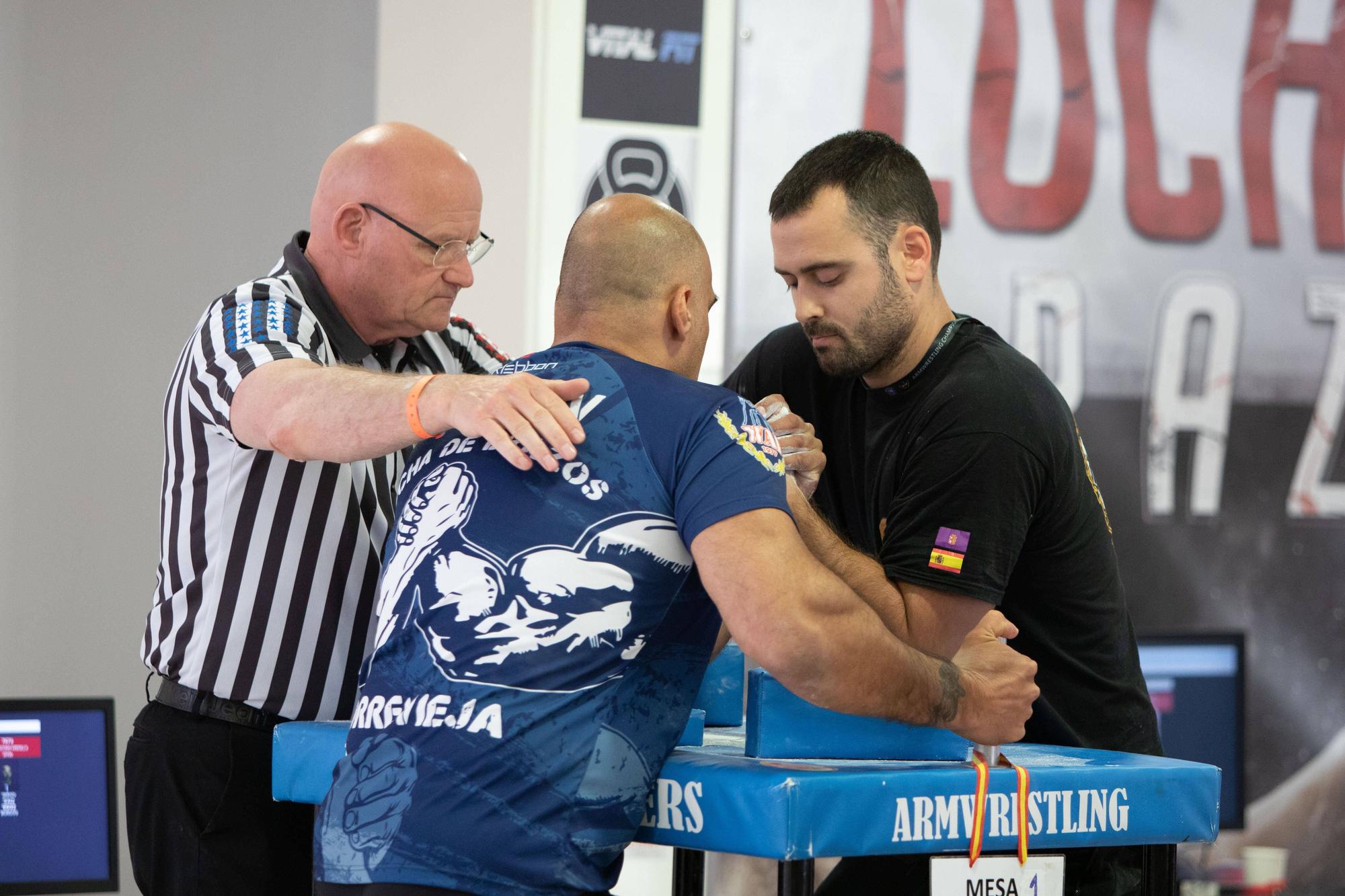 Las imágenes del Campeonato de España de lucha de brazos celebrado en s'Arenal