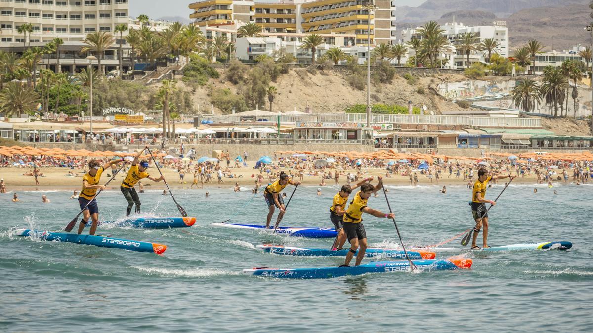 Más de 50 deportistas de 14 países se dan cita en la Gran Canaria PRO 2023