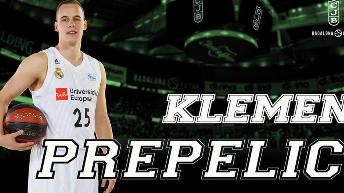 Prepelic, del Madrid al Joventut