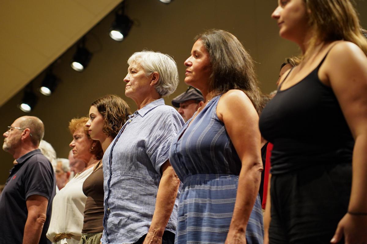 El ensayo del concierto participativo de la ROSS en imágenes