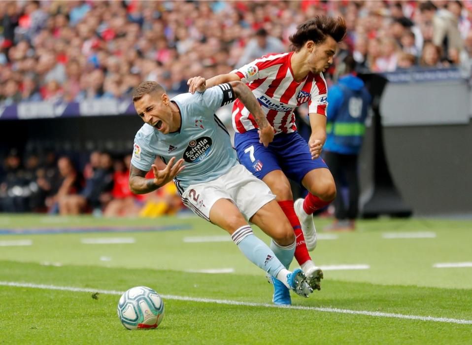 Las mejores imágenes del Atleti - Celta. // Juan Medina (Reuters)