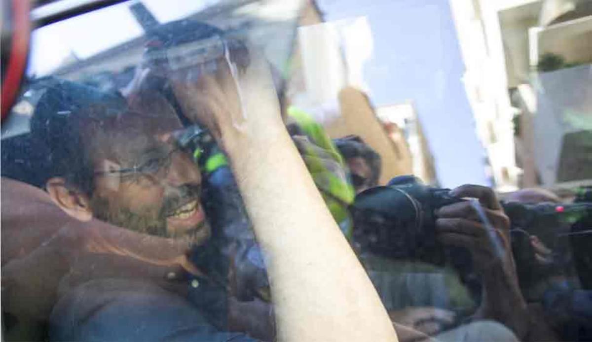 Sandro Rosell fue detenido y puesto en prisión