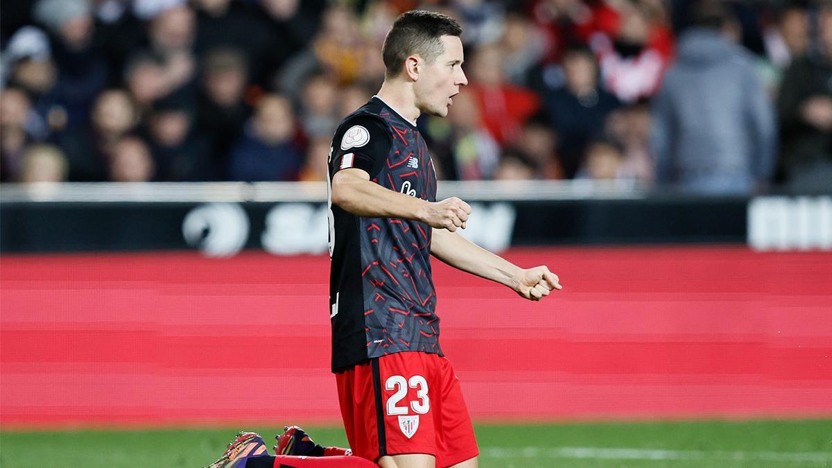 Ander Herrera, durante un partido con el Athletic