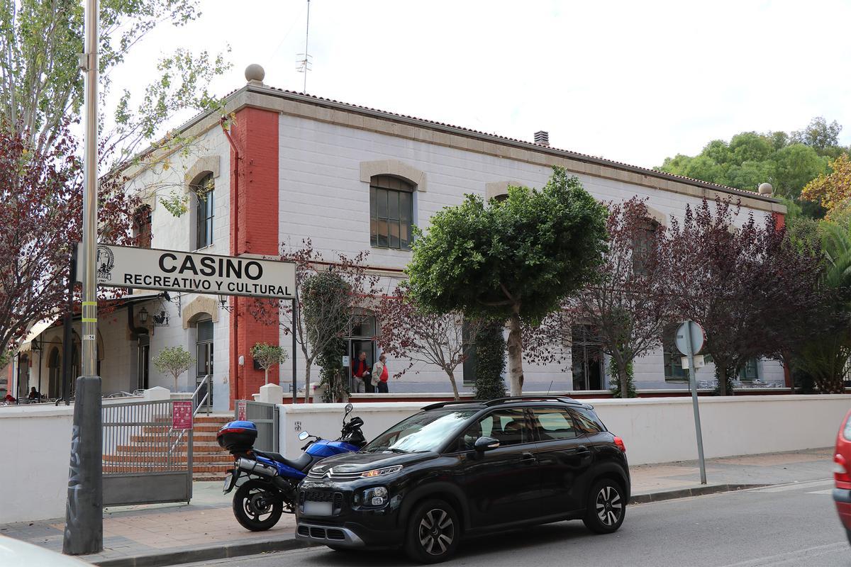 Imagen del Casino antes de iniciarse las obras de rehabilitación.