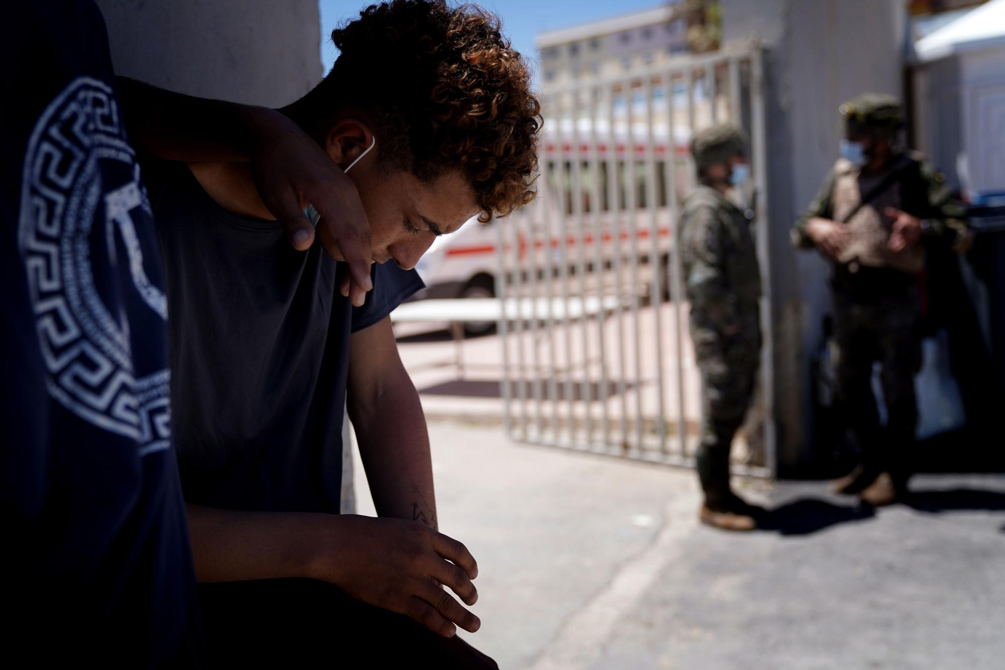 El cierre de la frontera a las entradas masivas alivia la presión en Ceuta