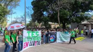 Sagunt apoya la huelga educativa indefinida que ha vuelto a dejarse sentir en Morvedre
