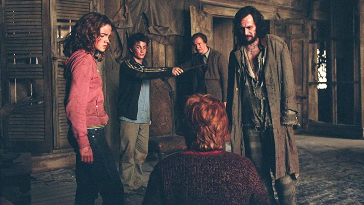 Sirius Black se encuentra con Harry Potter en la tercera entrega de la saga.