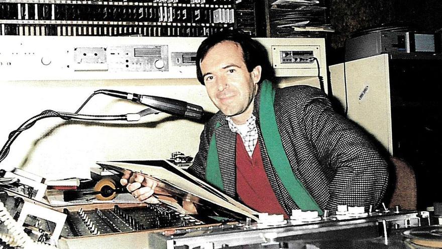 En Radio Diario de Ibiza (1985), donde trabajé nueve años.