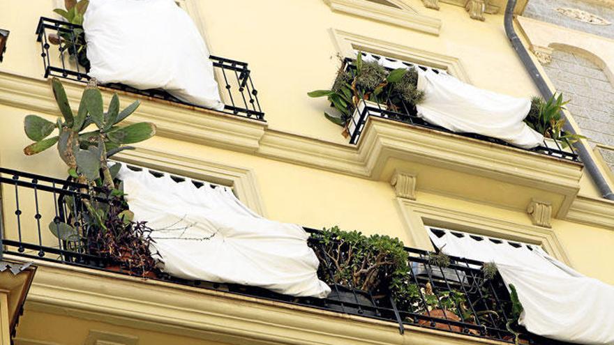 Wohnungen in der Altstadt von Palma de Mallorca.