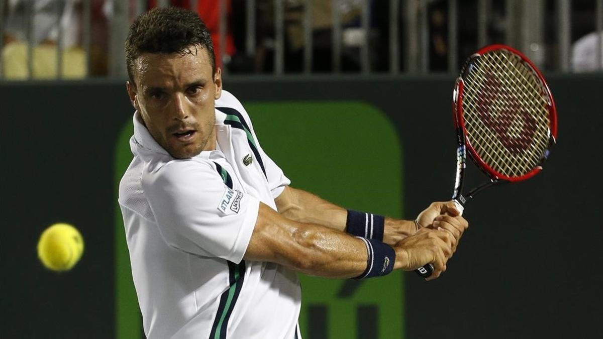 Roberto Bautista pierde en octavos de final del Abierto de Miami