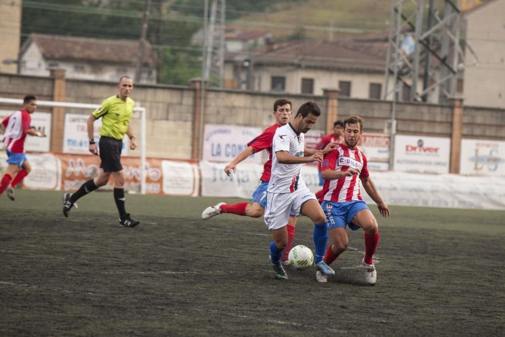 Memorial Saúl Lara con el partido L'Entregu - UP Langreo