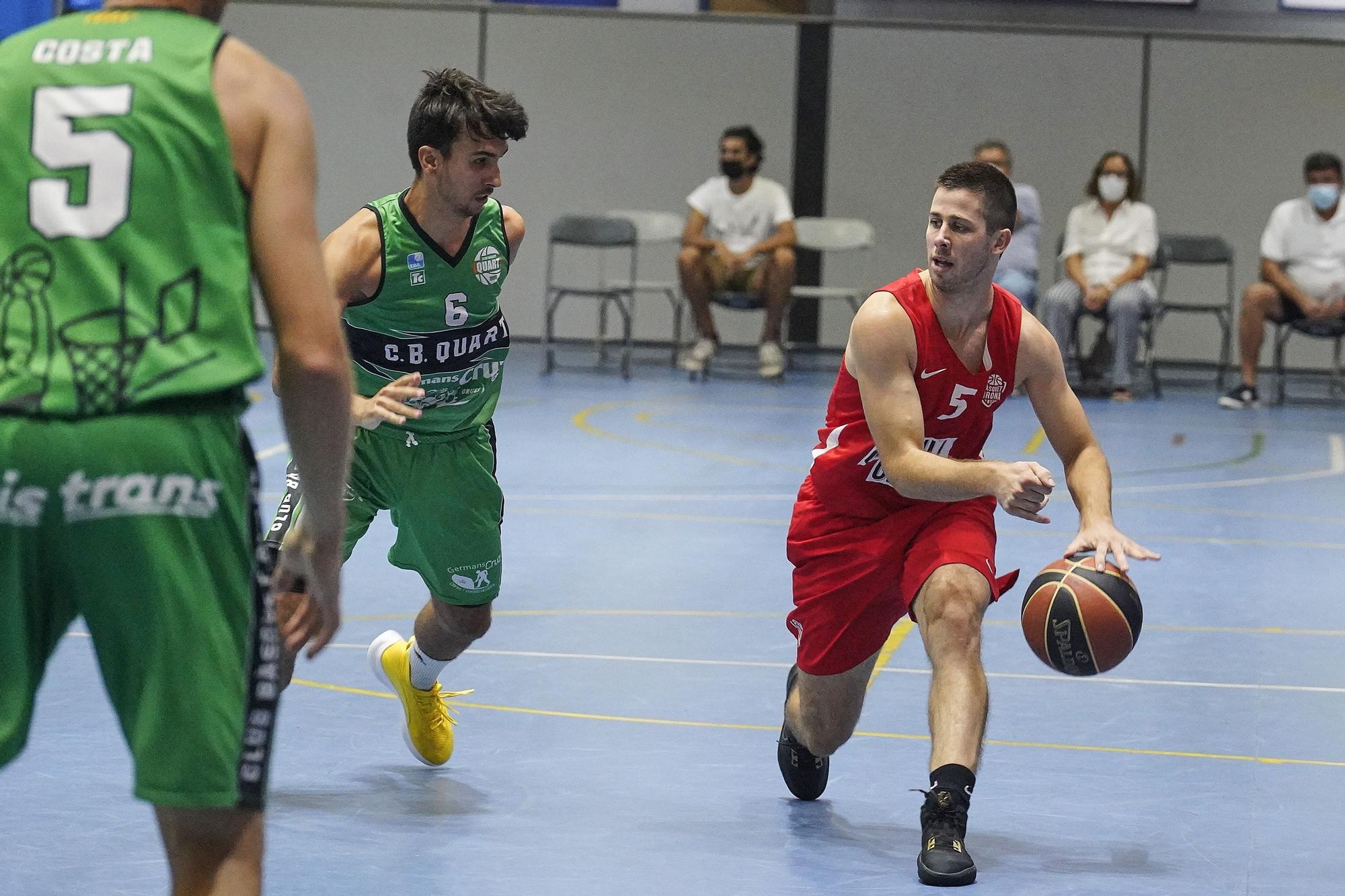 El Bàsquet Girona B supera el Quart en un duel igualat