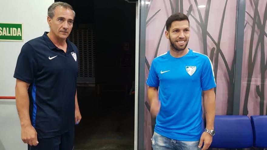 Dani Pacheco ya está en La Rosaleda