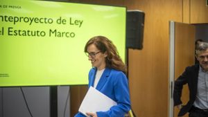 La ministra Mónica García