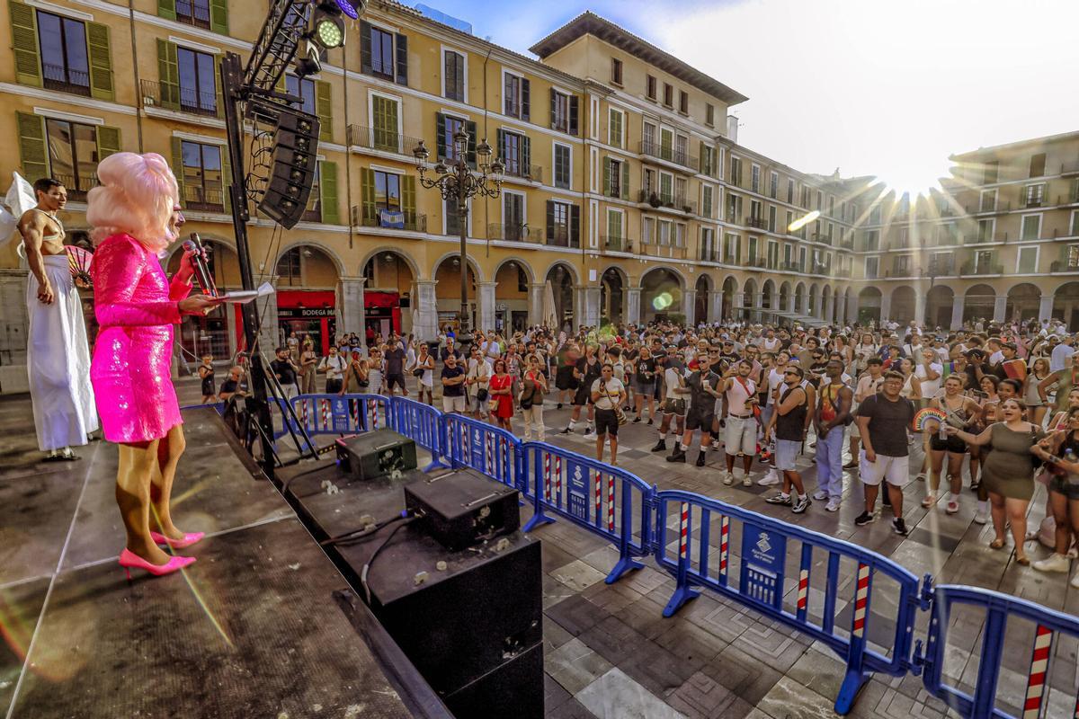 La fiesta del Orgullo organizada por Cort en Palma La fiesta del Orgullo organizada por Cort en Palma