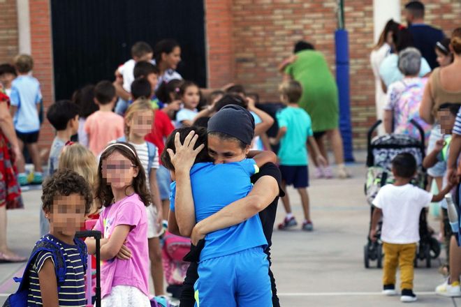 El inicio del curso escolar 23/24 en Málaga capital, en imágenes