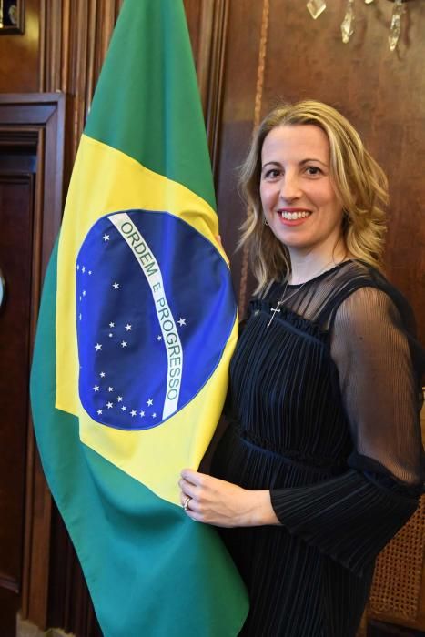 La cónsul honoraria de Brasil nombrada en A Coruña