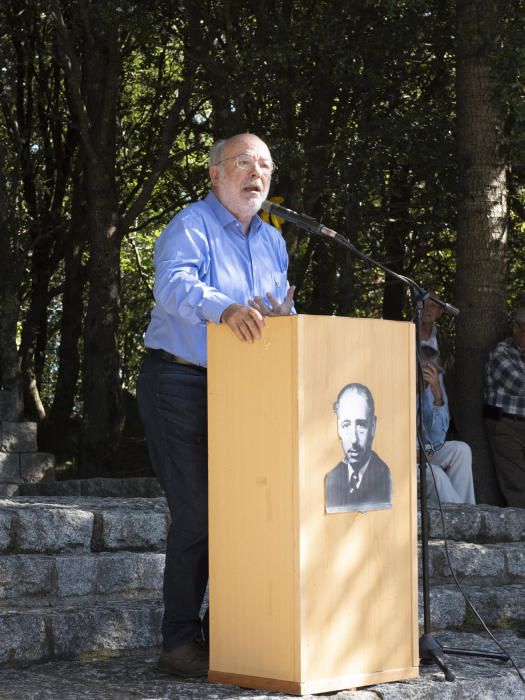 Homenatge a Lluís Companys al Coll de Manrella.