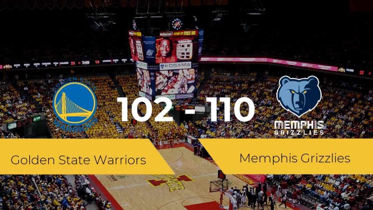 Memphis Grizzlies se hace con la victoria en el Chase Center contra Golden State Warriors por 102-110