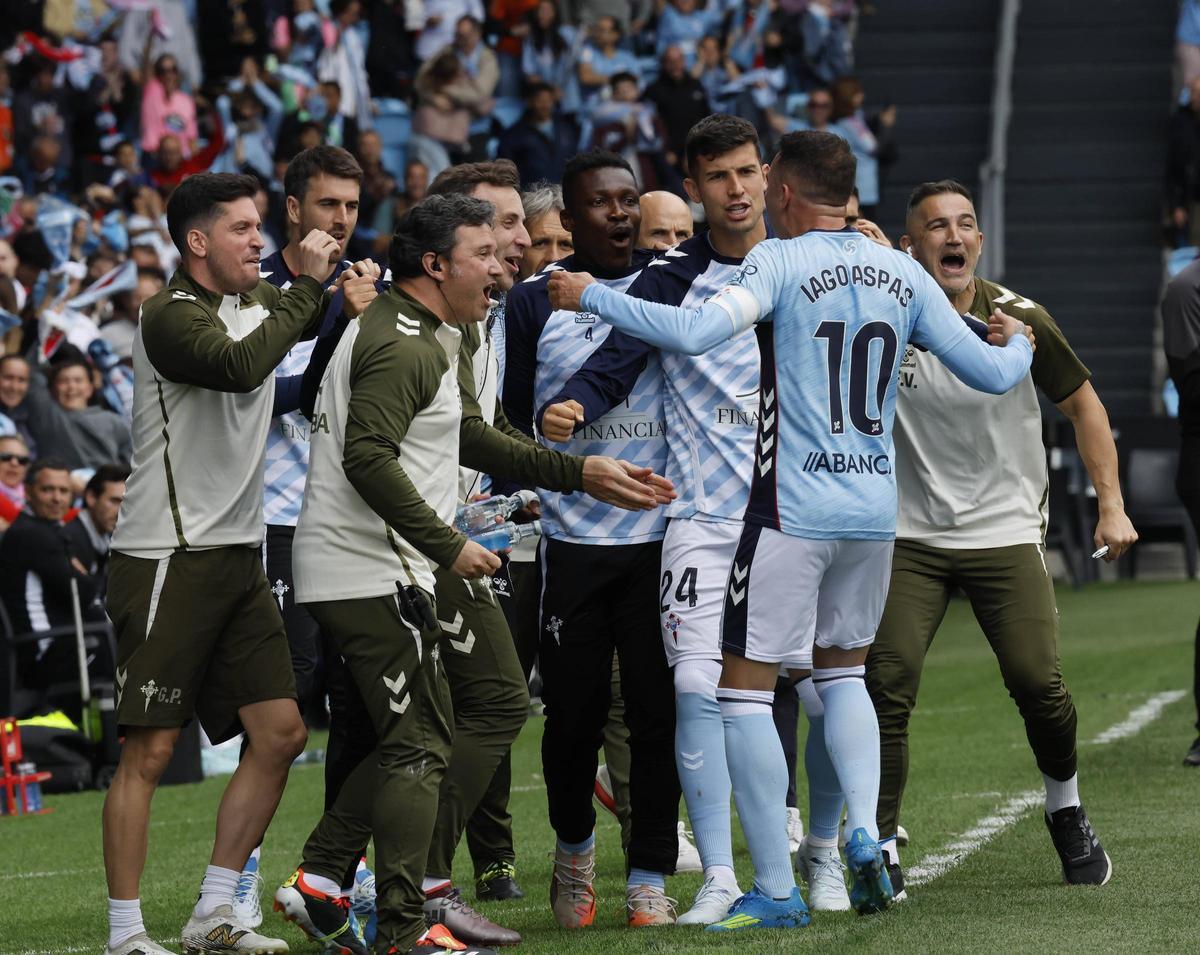 Las mejores imágenes del partido Celta-Elche