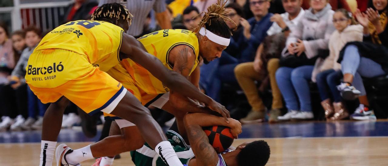 El CB Gran Canaria - Unicaja, en imágenes.