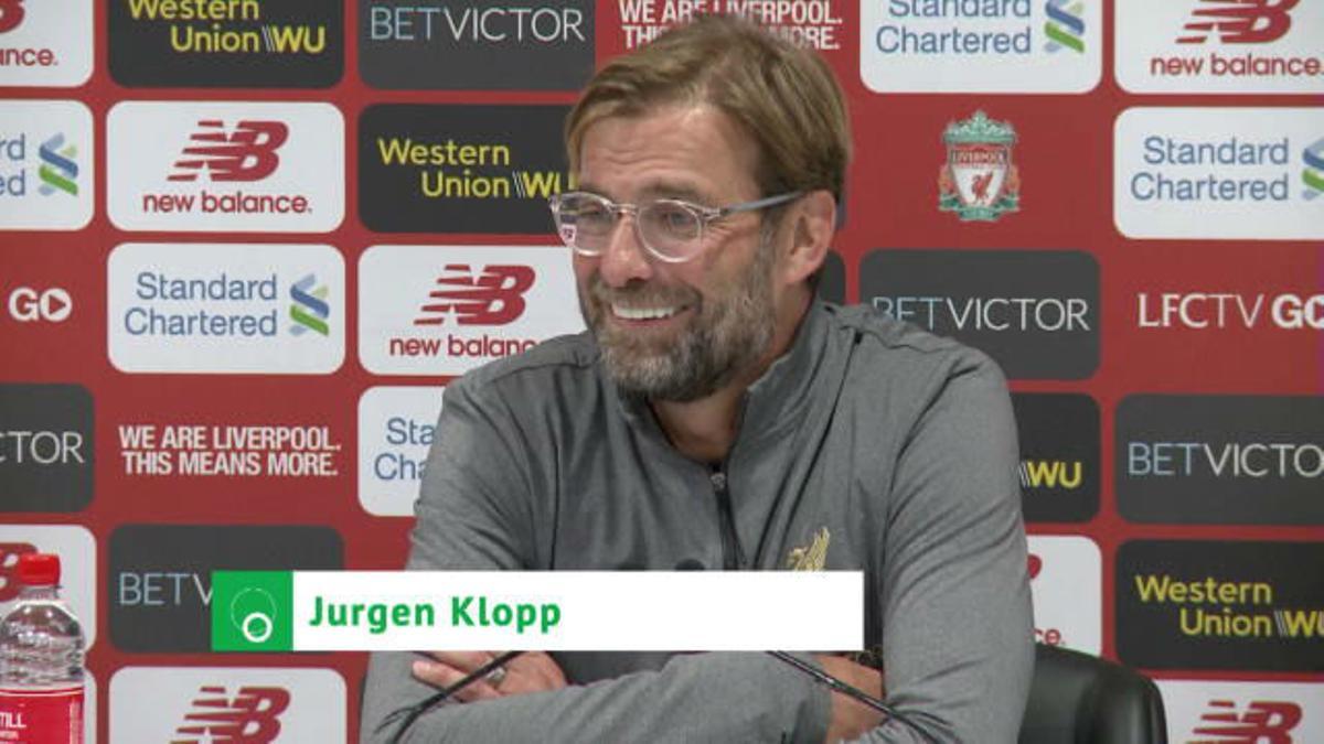 Klopp explicó la sustitución de Shaqiri