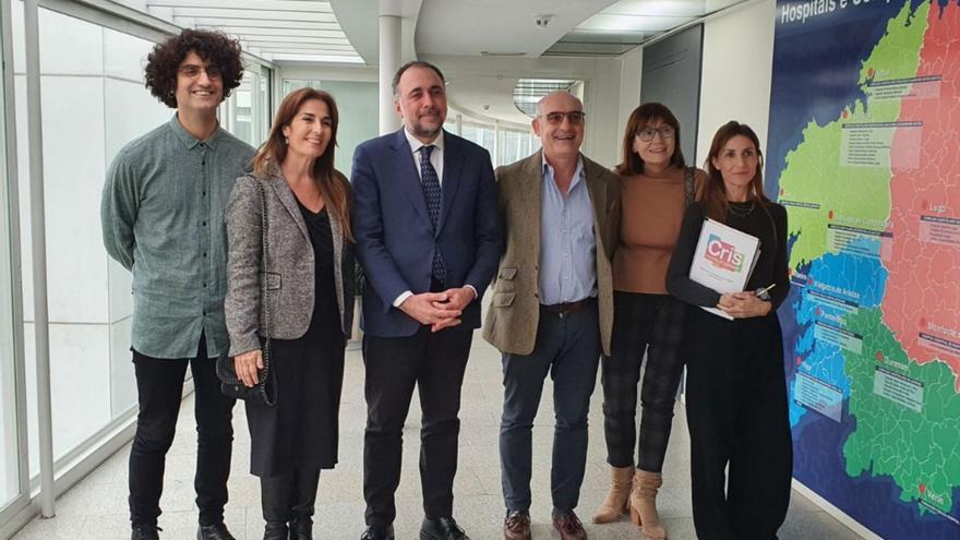 Jesús Sánchez, Marta Cardona, Julio García Comesaña, Joaquín Martínez, Sonia González y García Baylo