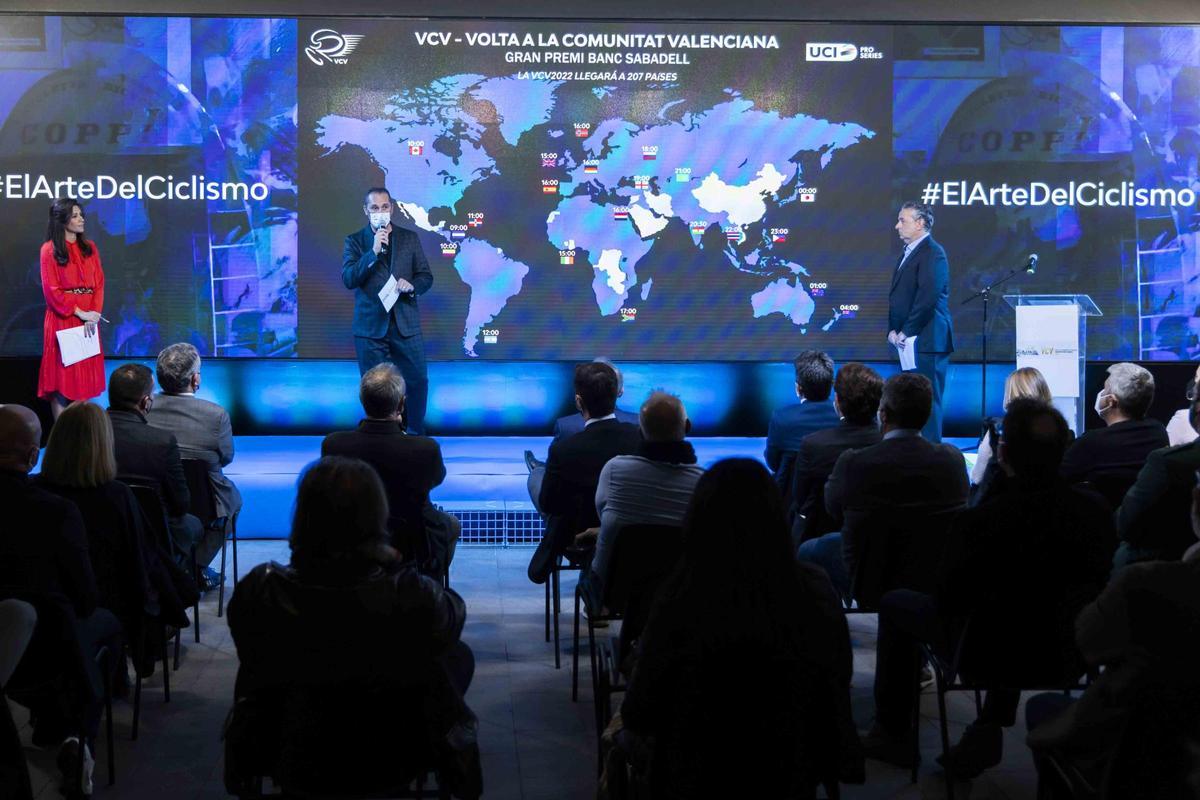 Presentación de la Volta a la Comunitat Valenciana